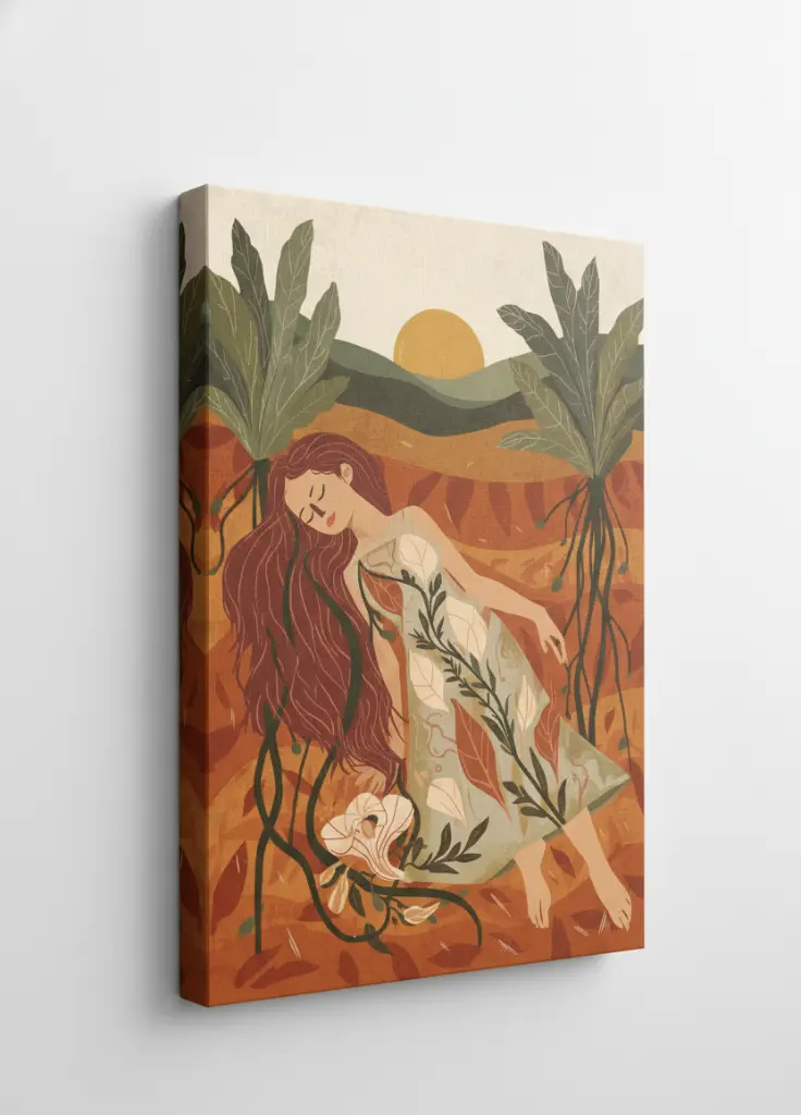 rooted inEarth - Bohemain harmoneycanvas.webp